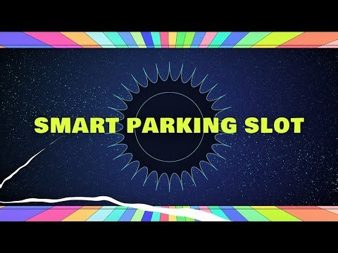 Smart parking slot availability and parking system in tinkercad