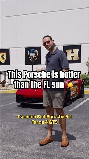 Red Hot 🥵 What’s the most iconic Porsche color? Let me know in the comments #porsche #review