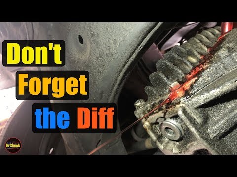 1992 - 2001 Aisin A140e Differential Oil Change ~ Maintenance Toyota 5S-FE Engines (Camry, Solara)