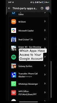 How to Check Connected Apps in Google Account | See Linked Apps & Websites