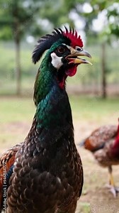 The Secret Language of Peafowl: Decoding Their Calls and Sounds Stock Video