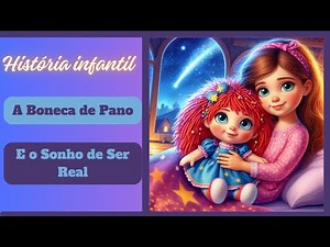 História infantil - A Boneca de Pano e o Sonho de Ser Real