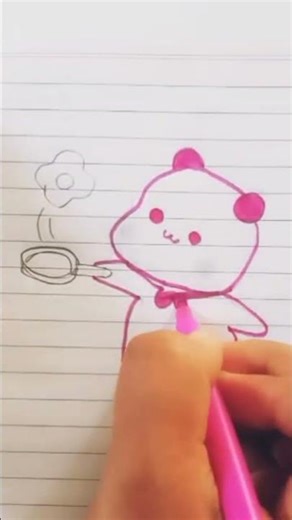 So cute ✨ Easy drawing #simpledrawing