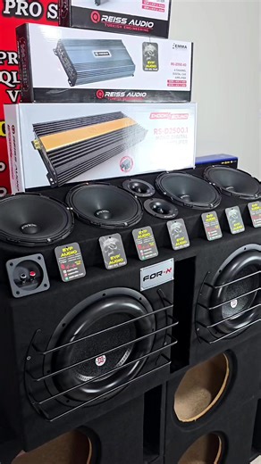 Professional SPL Set Audio System for Competition