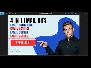Email Extractor - Email Verifier - Email Sorter -Email Sender | 4in1 marketing tools