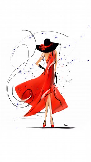 289K views · 4.2K reactions | Red Dress Girl Song by Tatyana Markovtsev aka Feel The Line 2024 #fashion #red #style #musicvideo #song #dress | Feel The Line - Tatyana Markovtsev | Facebook