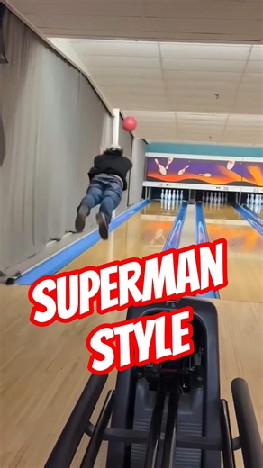 Superman Bowling Technique