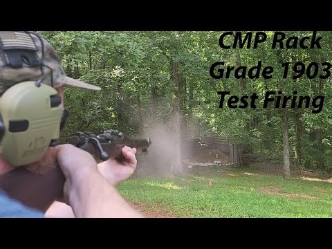 CMP Rack Grade 1903 Test Firing (Testing Video and Mic Quality too)
