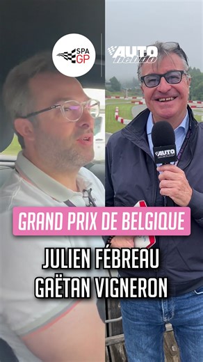 43K views · 978 reactions | @gpgaetano et @julien_f1 ont un message l'un pour l'autre... Et Julien a une question pour Gaëtan !  Qui a envie de voir un Calpino ?  #F1 #autohebdoinside #SpaGP #BelgianGP | AUTOhebdo | Facebook