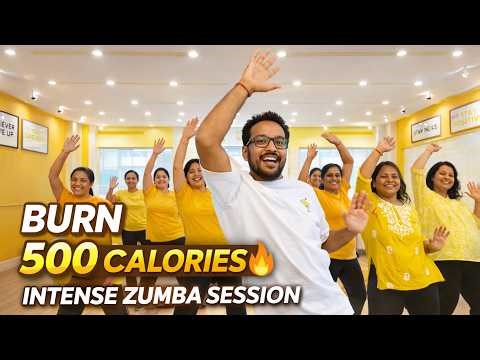 BURN 500 CALORIES INTENSE ZUMBA SESSION || Niteesh || Mayuri Dance & Fitness Academy ||