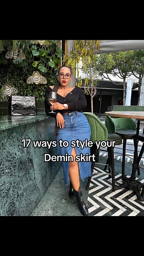 17 Creative Ways to Style Your Denim Skirt