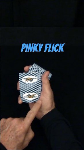 Pinky Flick ~ How to Fly a card
