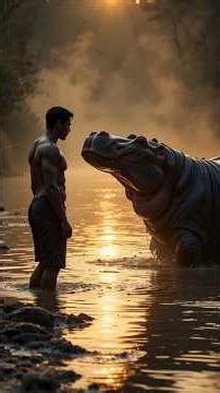 아프리카 야생의 신화가 깨어난다#AI퓨전 #아프리카동물 #transformation #aiart