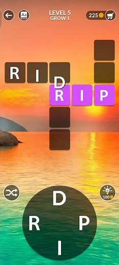 Wordscapes Walkthrough Gameplay (Level 5)