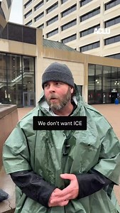 We caught up with Omahans protesting today to make it clear that we don’t want local law enforcement partnering with ICE. Meet Joe from the 50501 movement. | ACLU of Nebraska