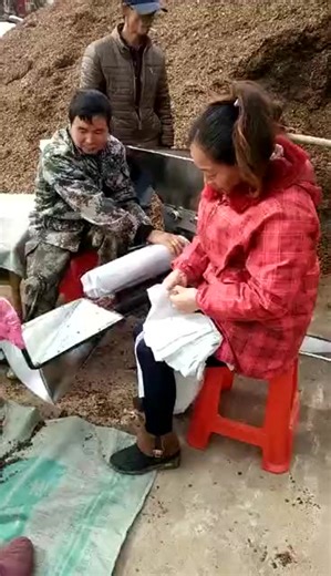 Ainuok Industrial Mushroom Bagging Machine Semi-Automatic Efficient Motor Core Component High Safety Level 900-1000 Bags/H