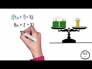Solving Equations involving the Distributive Property