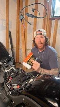 How to Keep Your Harley Battery Alive — Simple Fix #motorcycle #harleydavidson