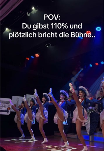 When the Stage Breaks: A Dance Performance Fail