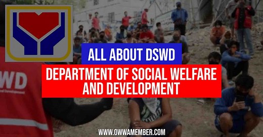 DSWD - Department of Social Welfare and Development - Purpose, Functions and Responsibilities