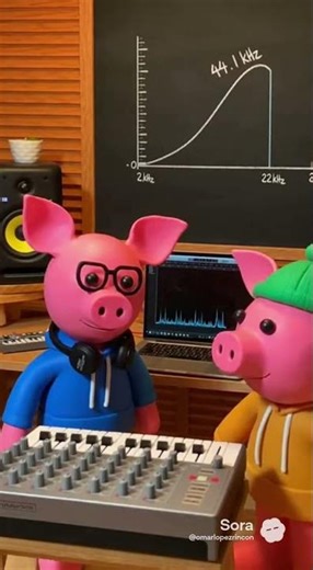 ALIASING en producción musical #animation #humor #stopmotionstyle #produccionmusical