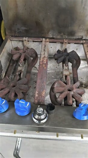 Pilot burner repait in commercial gas oven