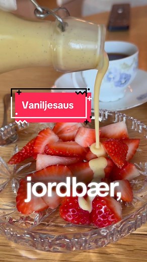 Oppskrift på hjemmelaget vaniljesaus