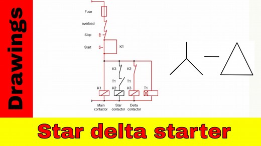 Star Delta Starter Connection Working, Advantages (Video Included) | Electrical4u