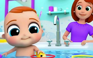 早教动画:小宝贝洗澡