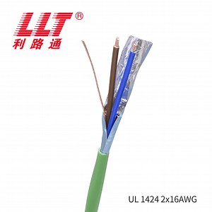 [Hot Item] UL 1424 2c 16AWG Alarm Cable Stranded Bare Copper Conductor Fire Alarm Cables