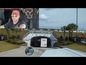 NASCAR Haulers Drive Through Darlington for NASCAR Throwback Weekend 2023!