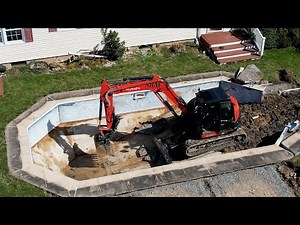 Pool removal
