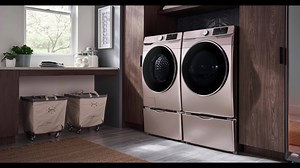 Shop the Samsung Smart Front Load Washer and Dryer pair at The Home Depot and save today. | The Home Depot