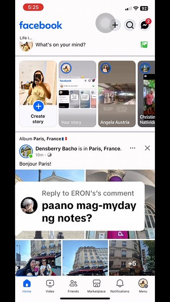 Facebook Notes Tutorial: How to Share on Stories
