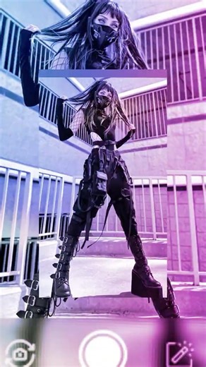 Cyberpunk Fashion Edit #shorts