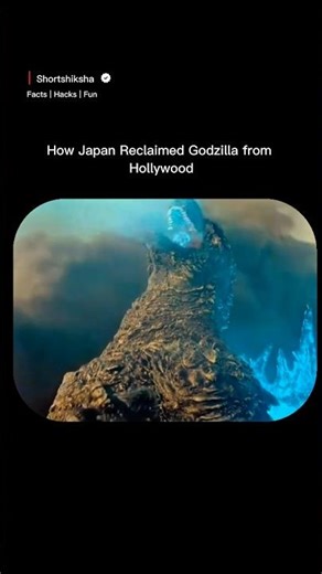 Hollywood made Godzilla bigger…Japan made him terrifying again.