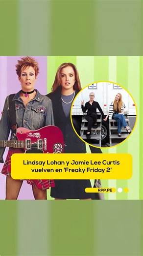 🎸 La película 'Freaky Friday', conocida como 'Un viernes de locos' en Latinoamérica, se estrenó en 2003 y tuvo como protagonistas a Lindsay Lohan y Jamie Lee Curtis. 📲 Más información en rpp.pe #RPPNoticias #FreakyFriday #Disney #LindsayLohan #JamieLeeCurtis | RPP Noticias