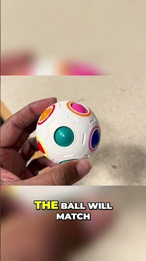 Rainbow Color Puzzle Ball Review Brain Teaser Fun for Kids