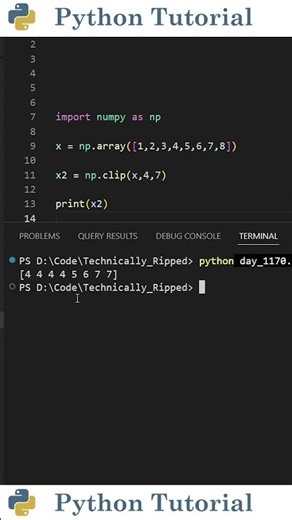 Limit Values Instantly with NumPy | Python Tutorial