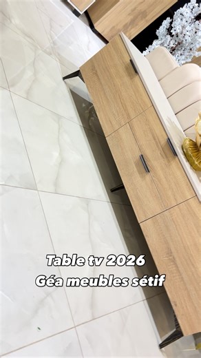 Table tv sur commande en mdf 100% | Géa Meuble