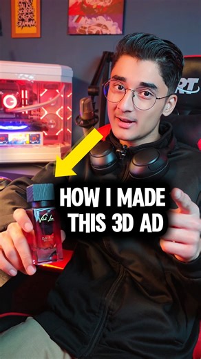 Ahad on Instagram: "From reference to final render, every detail matters. Whether the product comes as a physical reference or images, I study its shape, thickness, curves, and proportions first. This entire process takes time, precision, and technical control to achieve a realistic final result. #3danimation #productanimation #productcgi #cgartist #blender3d #productvisualization #3drender #cinematiccgi #luxurycgi #3dworkflow #renderprocess #ahadanimates #blenderartist #cgiads"