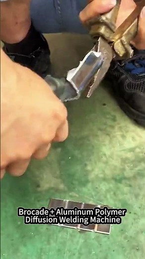 Copper to Aluminum Polymer Diffusion Welding Machine – Dissimilar Metal Bonding