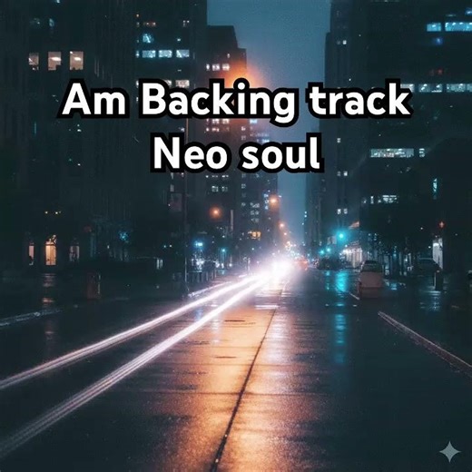 Am Backing track neo soul