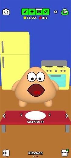 Pou 3D Gameplay #Pou3D #Shorts