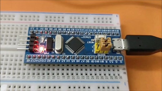 使用arduino直接操作STM32 blue pill