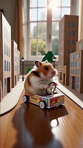 Hamster's Epic Stop Motion Adventure Film!