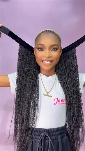 JO ANNIS SCALP BRAIDEDWIGS on Instagram: "One spring twist braid band 3 different colors ways to style Model is wearing color 2 in 24 inches Order any of our braid band from today till February 15th and get the scarf,the Ankara bucket hat and the beanie for free #Braidwig#braidedwigs#braidedwig#usfhair#america"