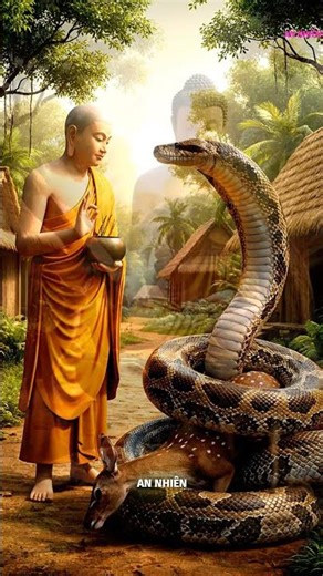 The Buddha stood firm against the wild beasts #Buddha #Buddhisme