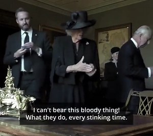 Watch King Charles Lose Battle With Exploding Pen: 'I Can't Bear This Bloody Thing!'