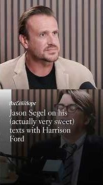 Jason Segel on his (actually very sweet) texts with Harrison Ford